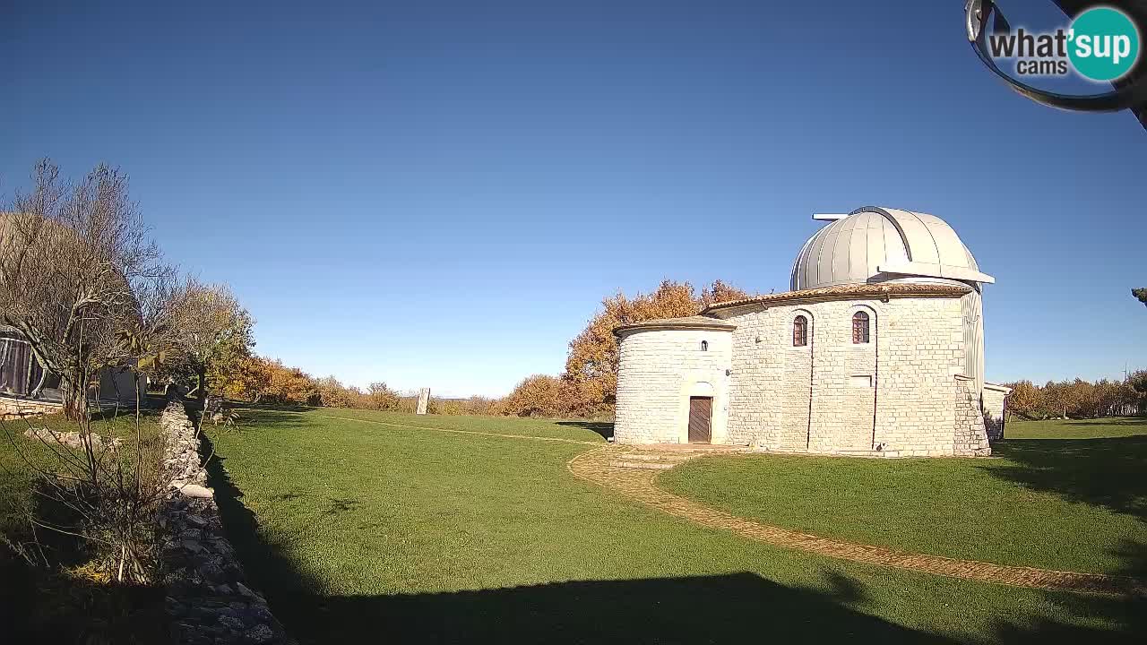 Višnjanska observatorijska spletna kamera: Opazujte vesolje iz Istre, Hrvaška