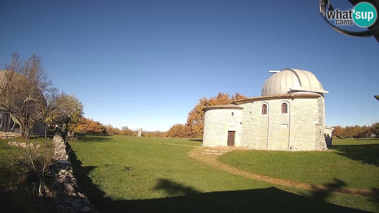 Višnjanska observatorijska spletna kamera: Opazujte vesolje iz Istre, Hrvaška