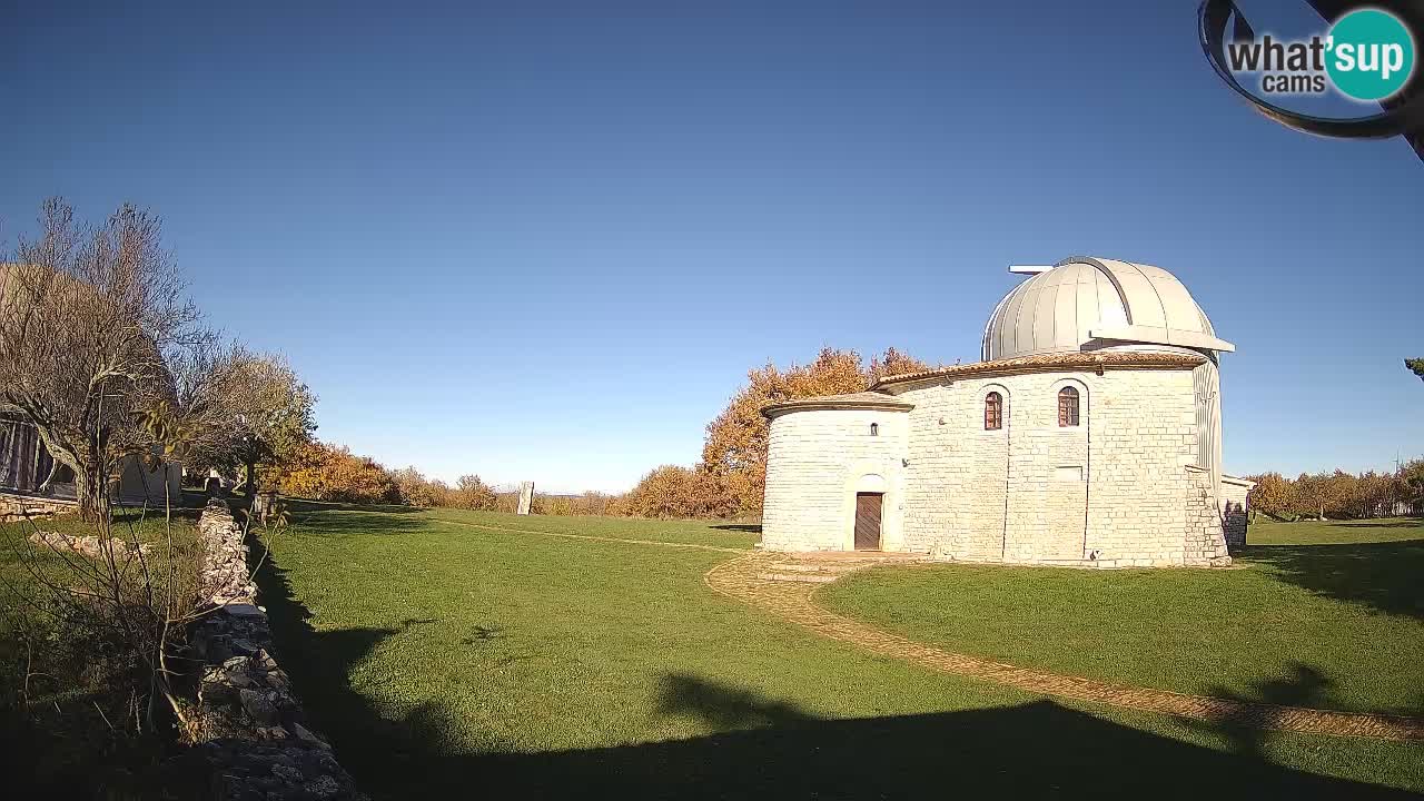 Višnjanska observatorijska spletna kamera: Opazujte vesolje iz Istre, Hrvaška