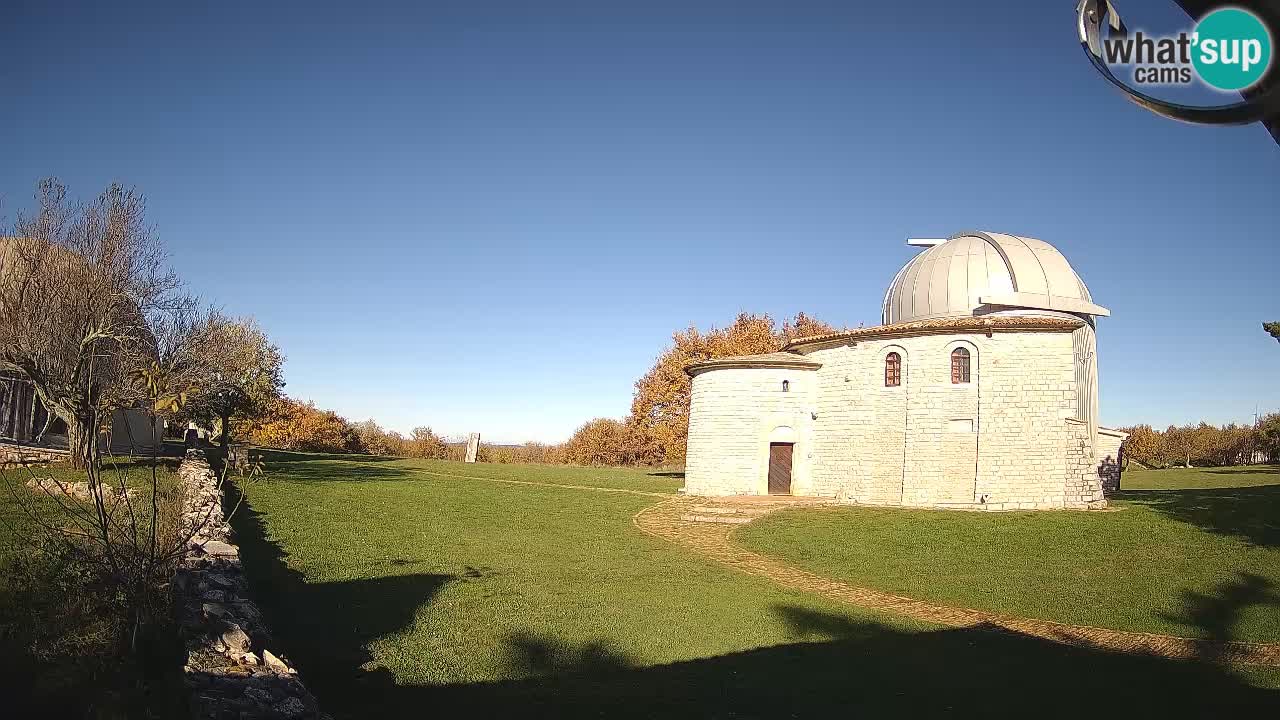 Višnjanska observatorijska spletna kamera: Opazujte vesolje iz Istre, Hrvaška