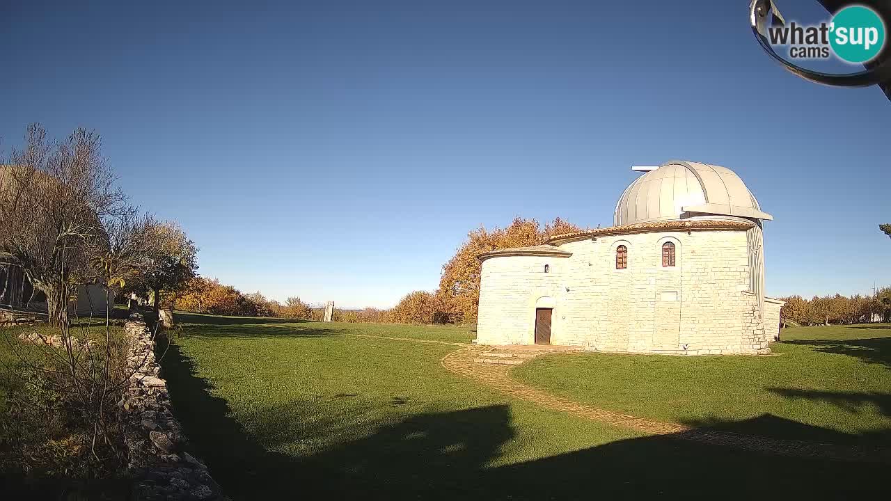 Višnjanska observatorijska spletna kamera: Opazujte vesolje iz Istre, Hrvaška