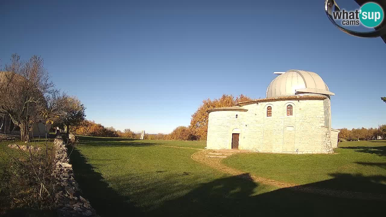 Višnjanska observatorijska spletna kamera: Opazujte vesolje iz Istre, Hrvaška