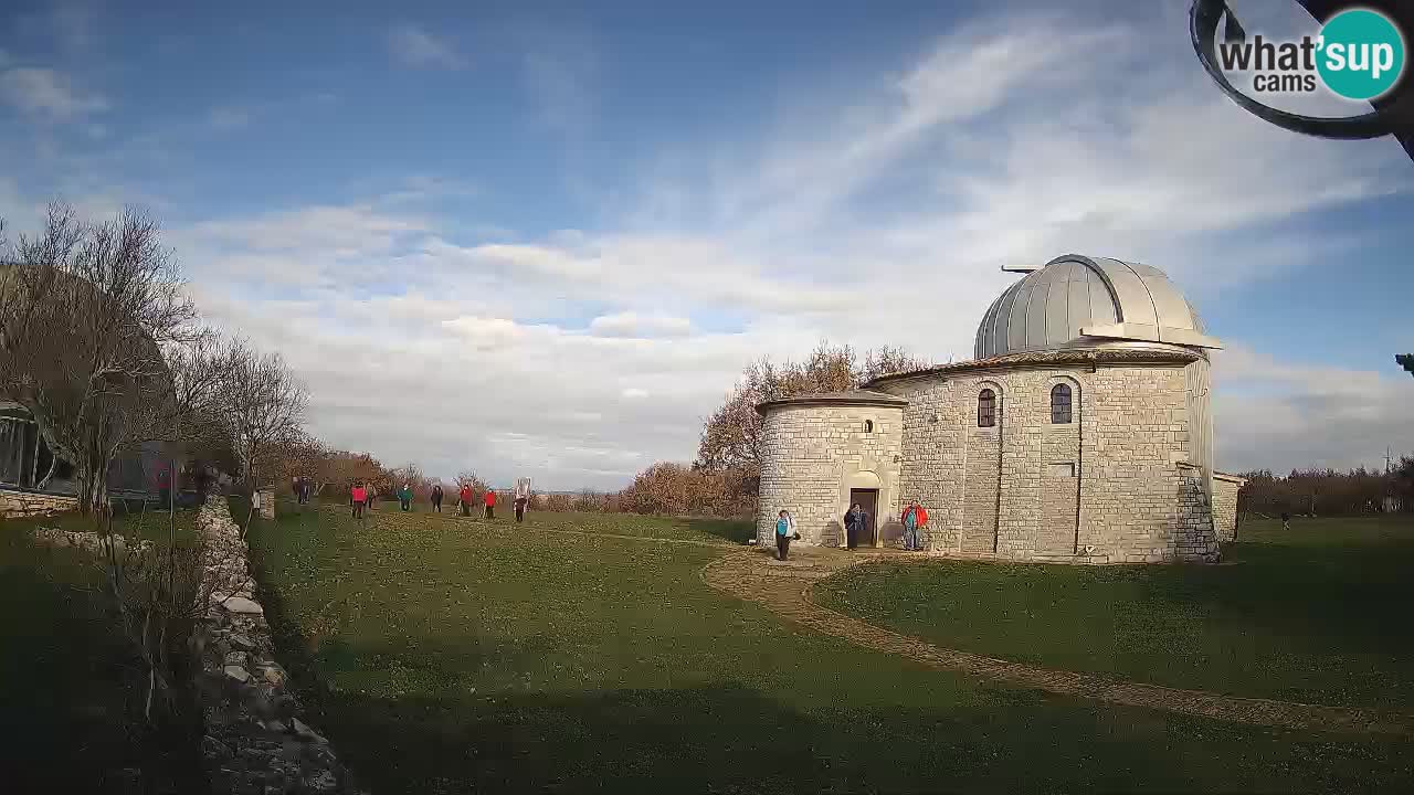 Višnjanska observatorijska spletna kamera: Opazujte vesolje iz Istre, Hrvaška