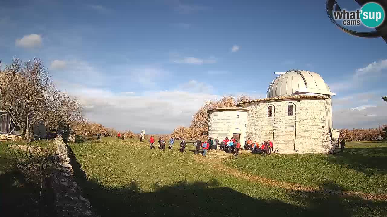 Višnjanska observatorijska spletna kamera: Opazujte vesolje iz Istre, Hrvaška