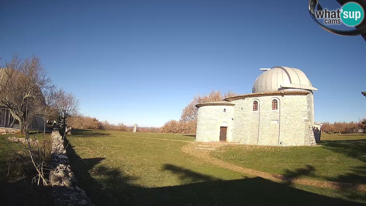 Višnjanska observatorijska spletna kamera: Opazujte vesolje iz Istre, Hrvaška