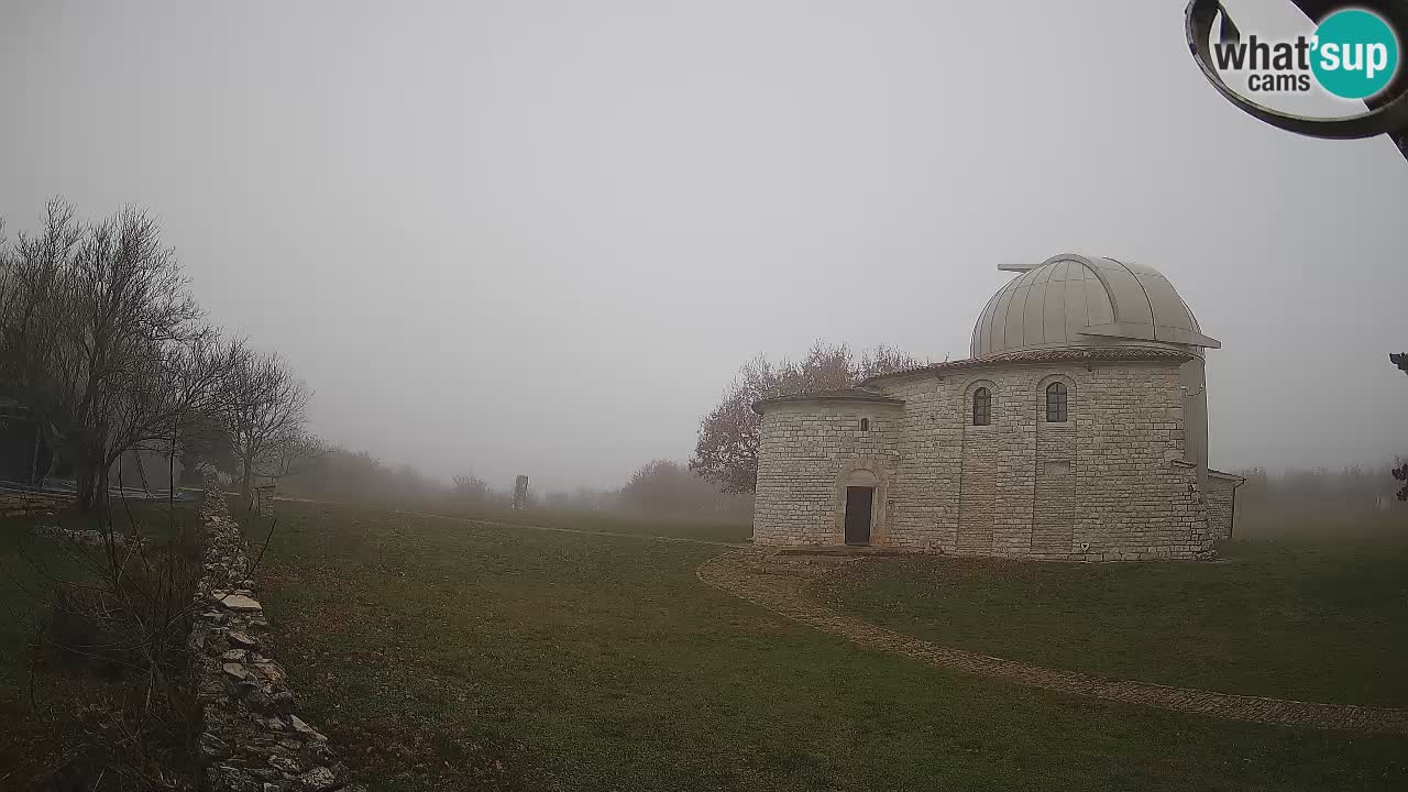 Višnjanska observatorijska spletna kamera: Opazujte vesolje iz Istre, Hrvaška