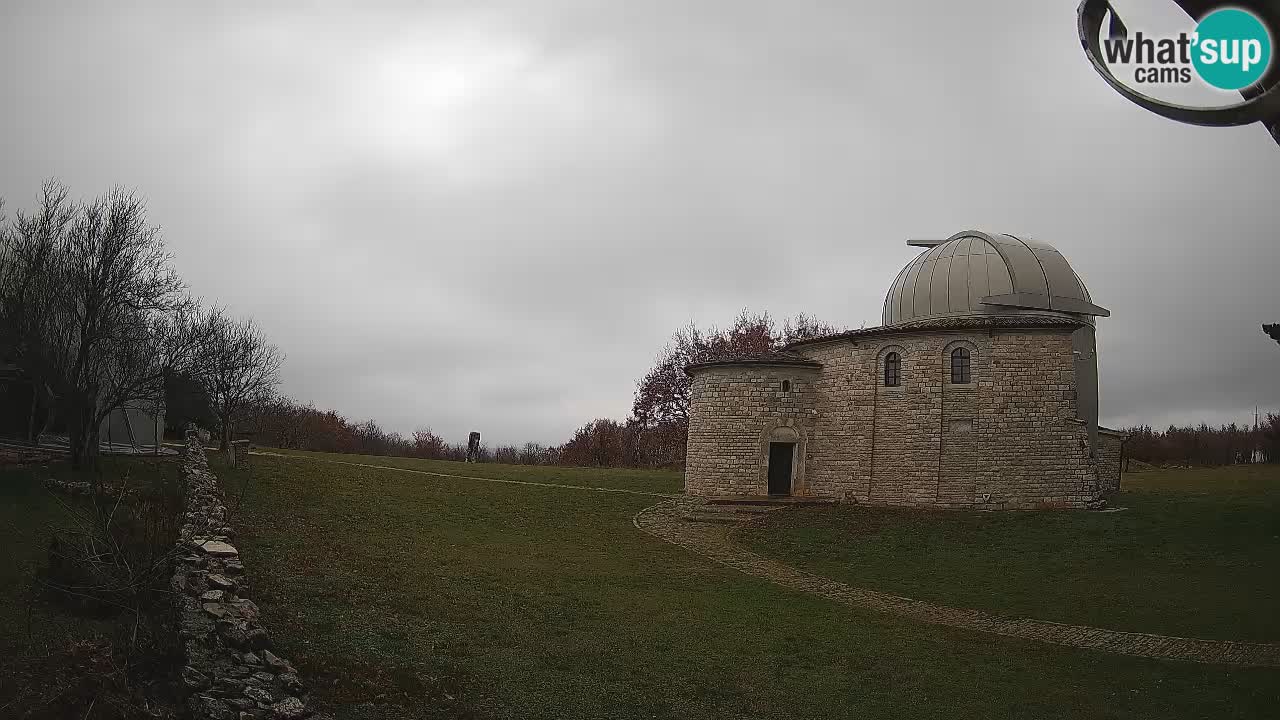 Višnjanska observatorijska spletna kamera: Opazujte vesolje iz Istre, Hrvaška