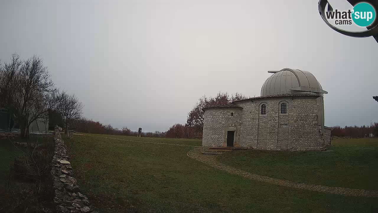 Višnjanska observatorijska spletna kamera: Opazujte vesolje iz Istre, Hrvaška