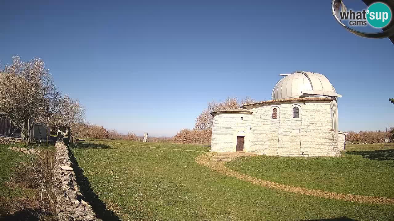 Višnjanska observatorijska spletna kamera: Opazujte vesolje iz Istre, Hrvaška