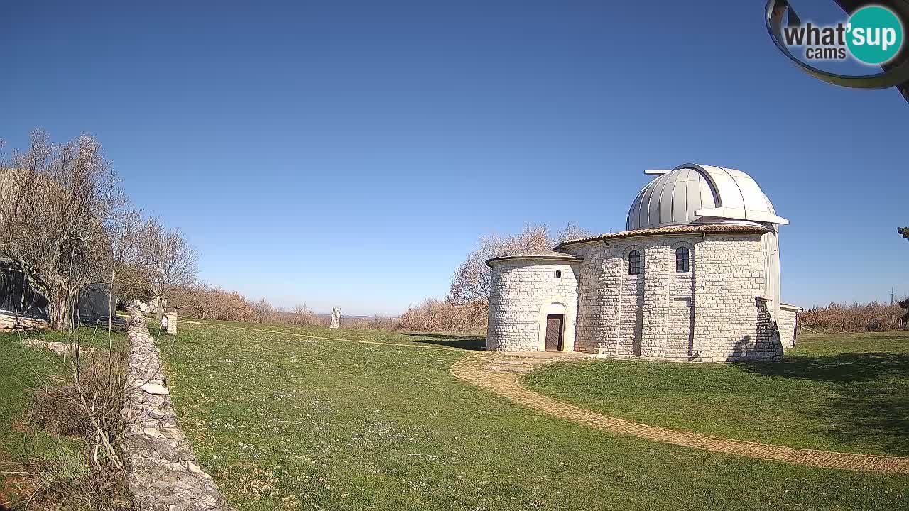 Višnjanska observatorijska spletna kamera: Opazujte vesolje iz Istre, Hrvaška