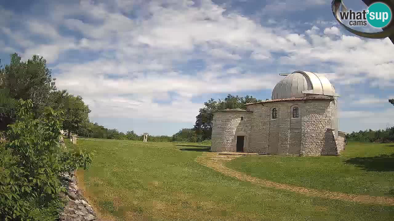 Višnjanska observatorijska spletna kamera: Opazujte vesolje iz Istre, Hrvaška