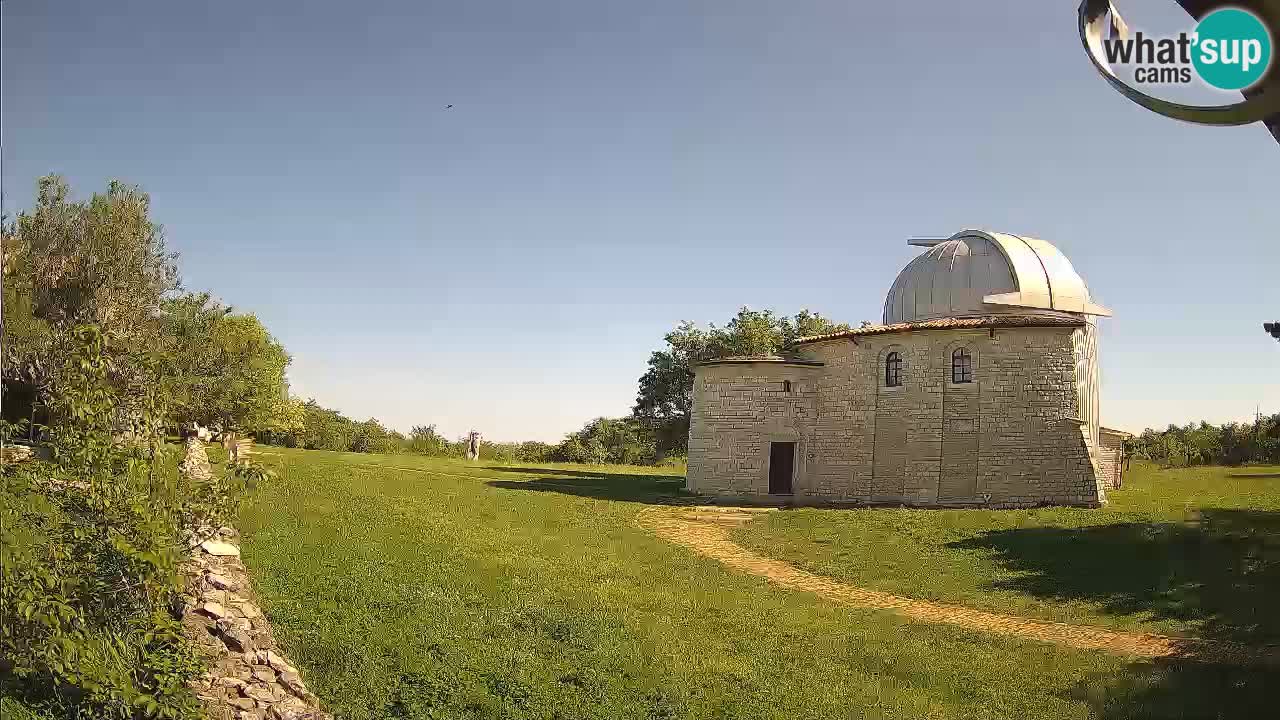 Višnjanska observatorijska spletna kamera: Opazujte vesolje iz Istre, Hrvaška