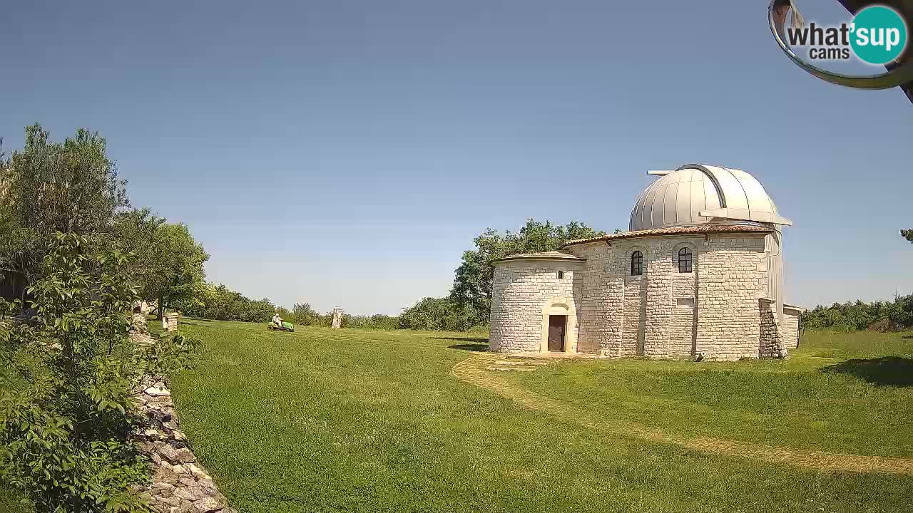 Višnjanska observatorijska spletna kamera: Opazujte vesolje iz Istre, Hrvaška