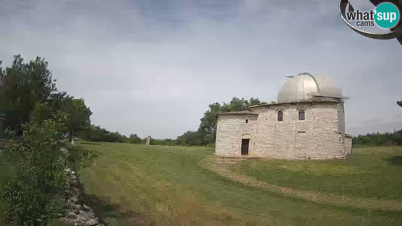 Višnjanska observatorijska spletna kamera: Opazujte vesolje iz Istre, Hrvaška