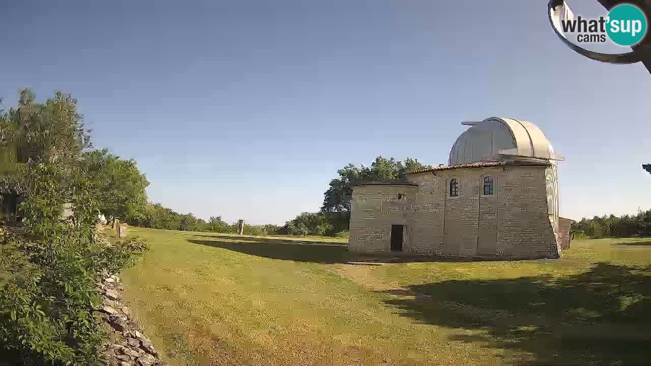 Višnjanska observatorijska spletna kamera: Opazujte vesolje iz Istre, Hrvaška