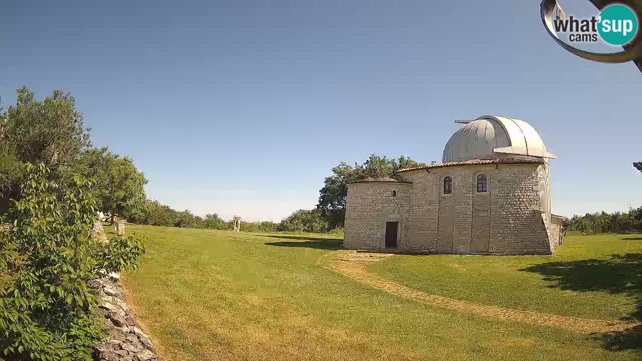 Višnjanska observatorijska spletna kamera: Opazujte vesolje iz Istre, Hrvaška