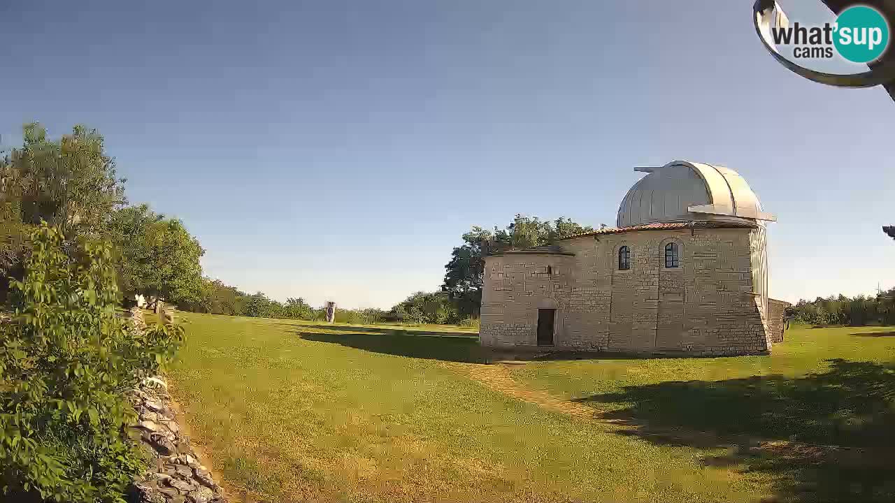 Višnjanska observatorijska spletna kamera: Opazujte vesolje iz Istre, Hrvaška