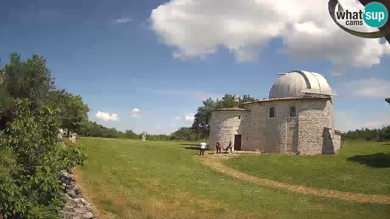 Višnjanska observatorijska spletna kamera: Opazujte vesolje iz Istre, Hrvaška