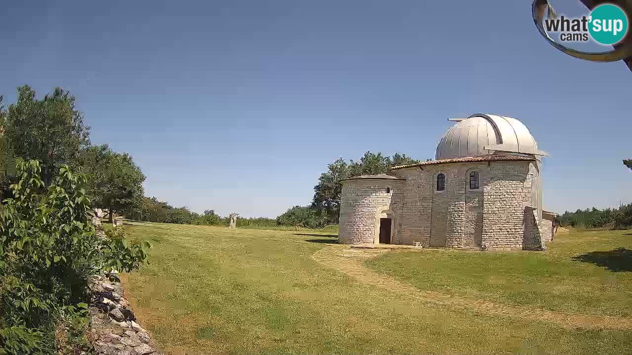 Višnjanska observatorijska spletna kamera: Opazujte vesolje iz Istre, Hrvaška