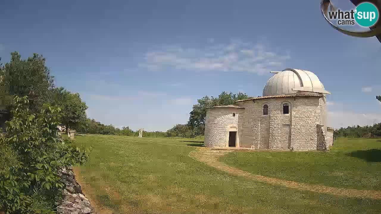 Višnjanska observatorijska spletna kamera: Opazujte vesolje iz Istre, Hrvaška