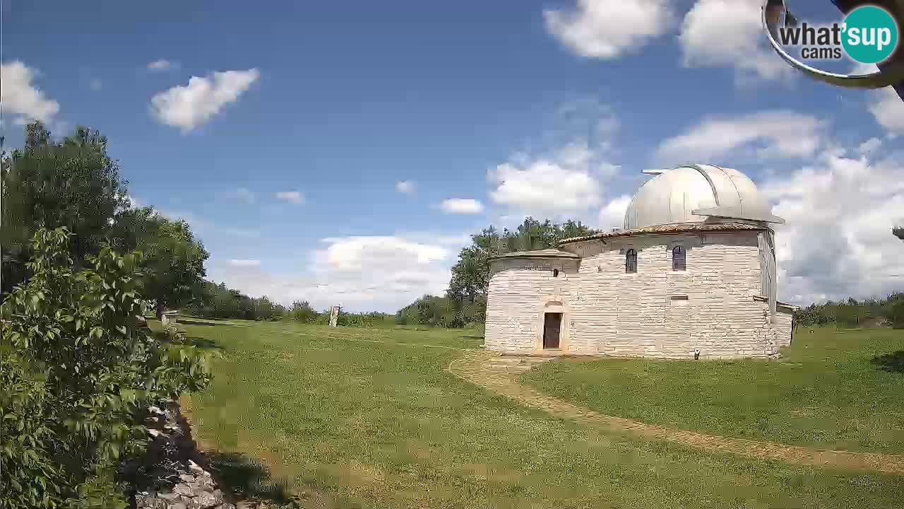 Višnjanska observatorijska spletna kamera: Opazujte vesolje iz Istre, Hrvaška