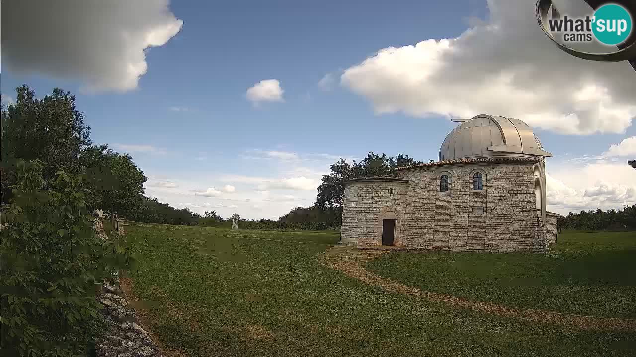 Višnjanska observatorijska spletna kamera: Opazujte vesolje iz Istre, Hrvaška