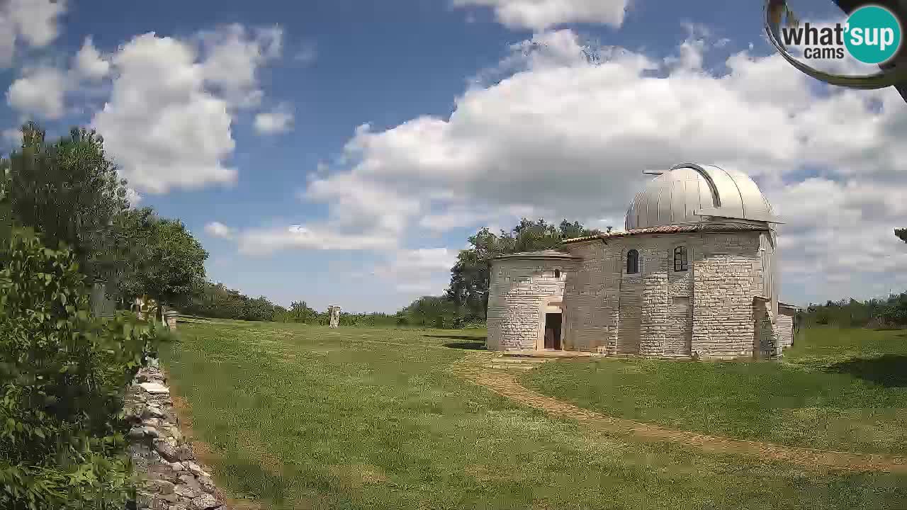Višnjanska observatorijska spletna kamera: Opazujte vesolje iz Istre, Hrvaška