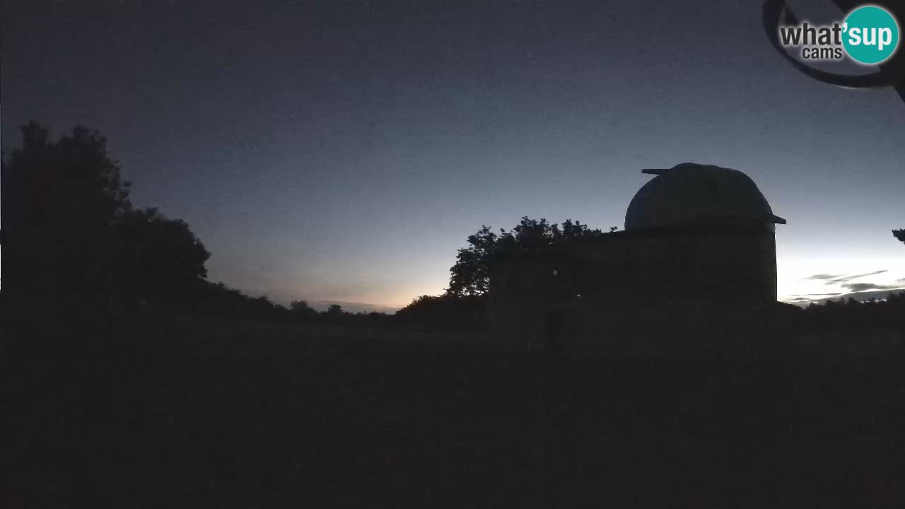 Višnjanska observatorijska spletna kamera: Opazujte vesolje iz Istre, Hrvaška