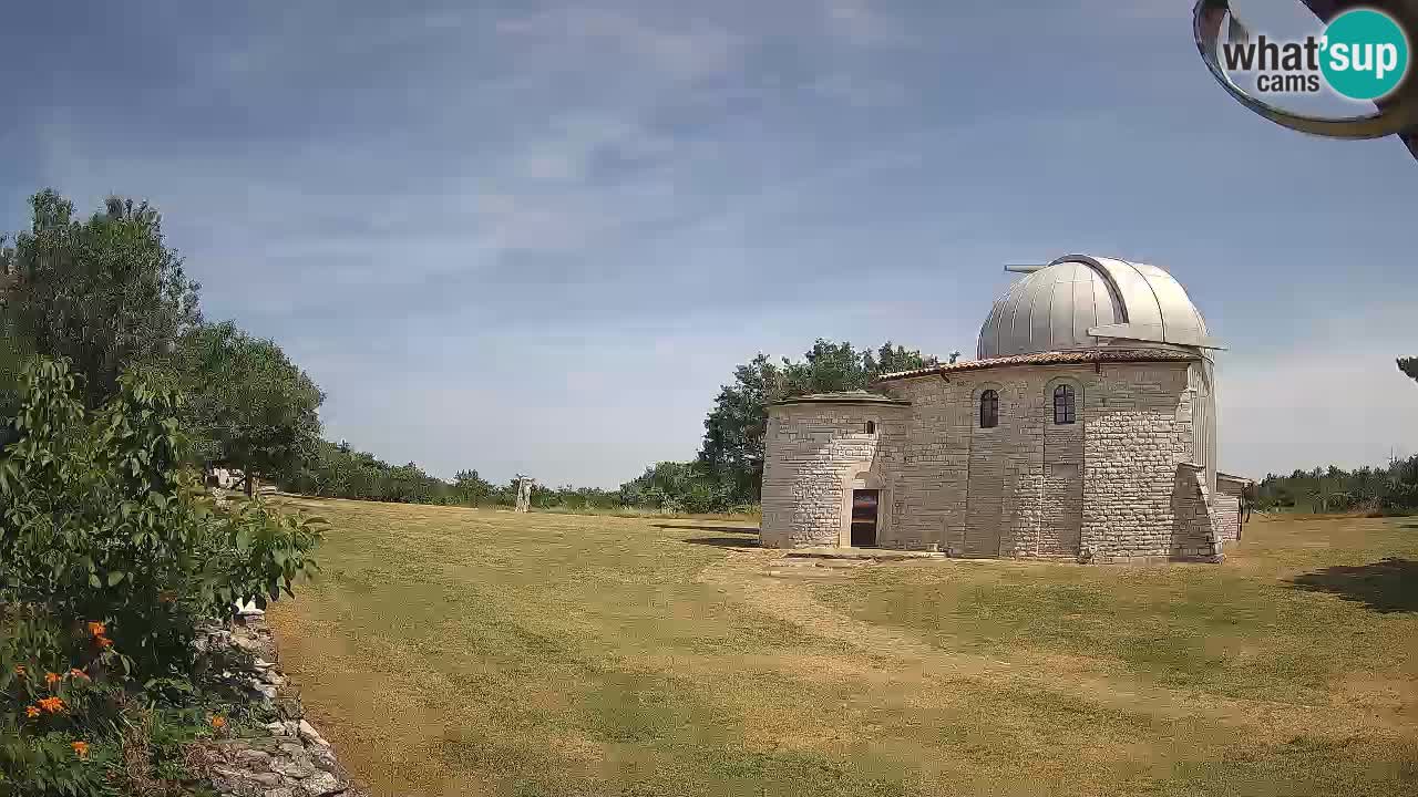 Višnjanska observatorijska spletna kamera: Opazujte vesolje iz Istre, Hrvaška