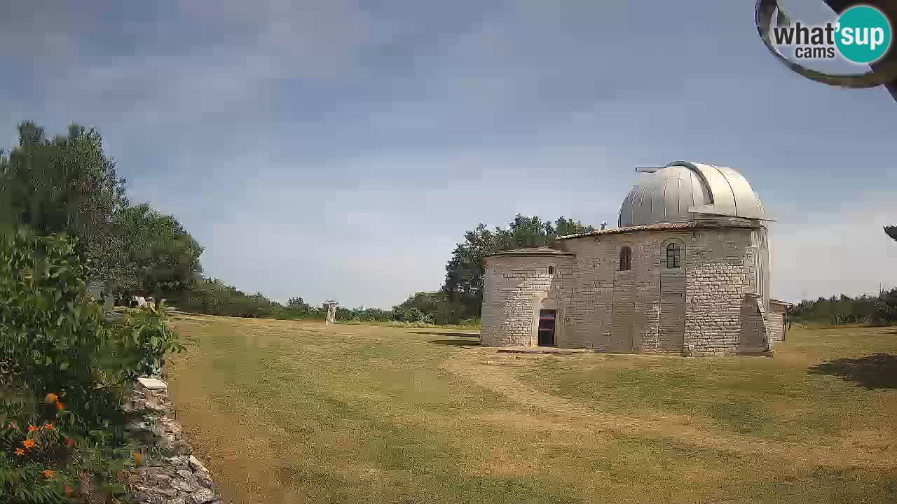 Višnjanska observatorijska spletna kamera: Opazujte vesolje iz Istre, Hrvaška