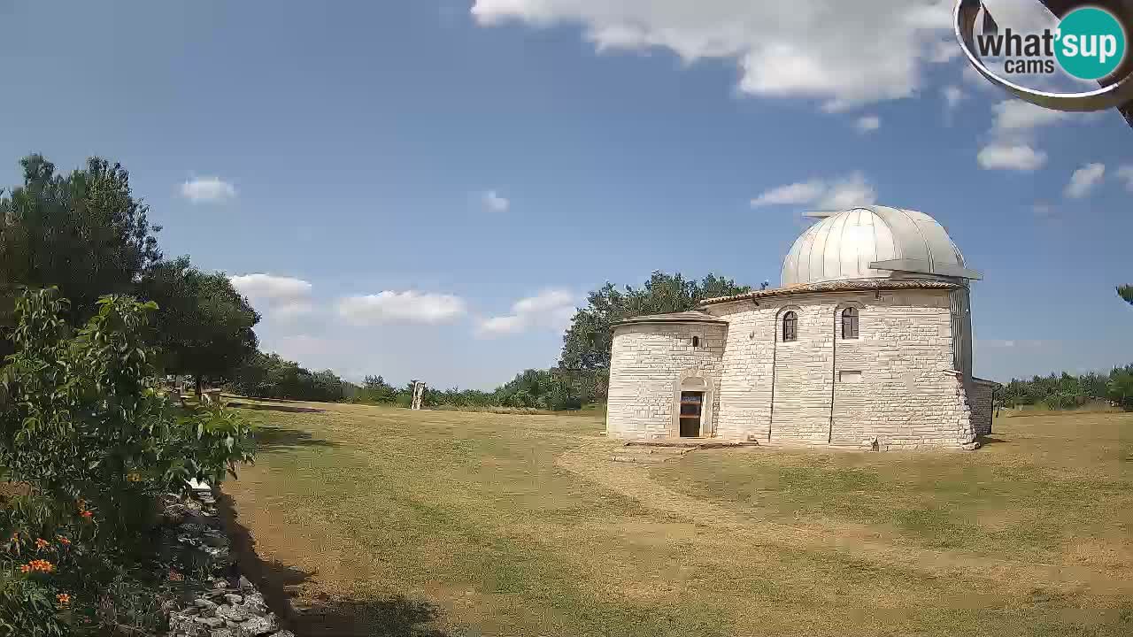 Višnjanska observatorijska spletna kamera: Opazujte vesolje iz Istre, Hrvaška
