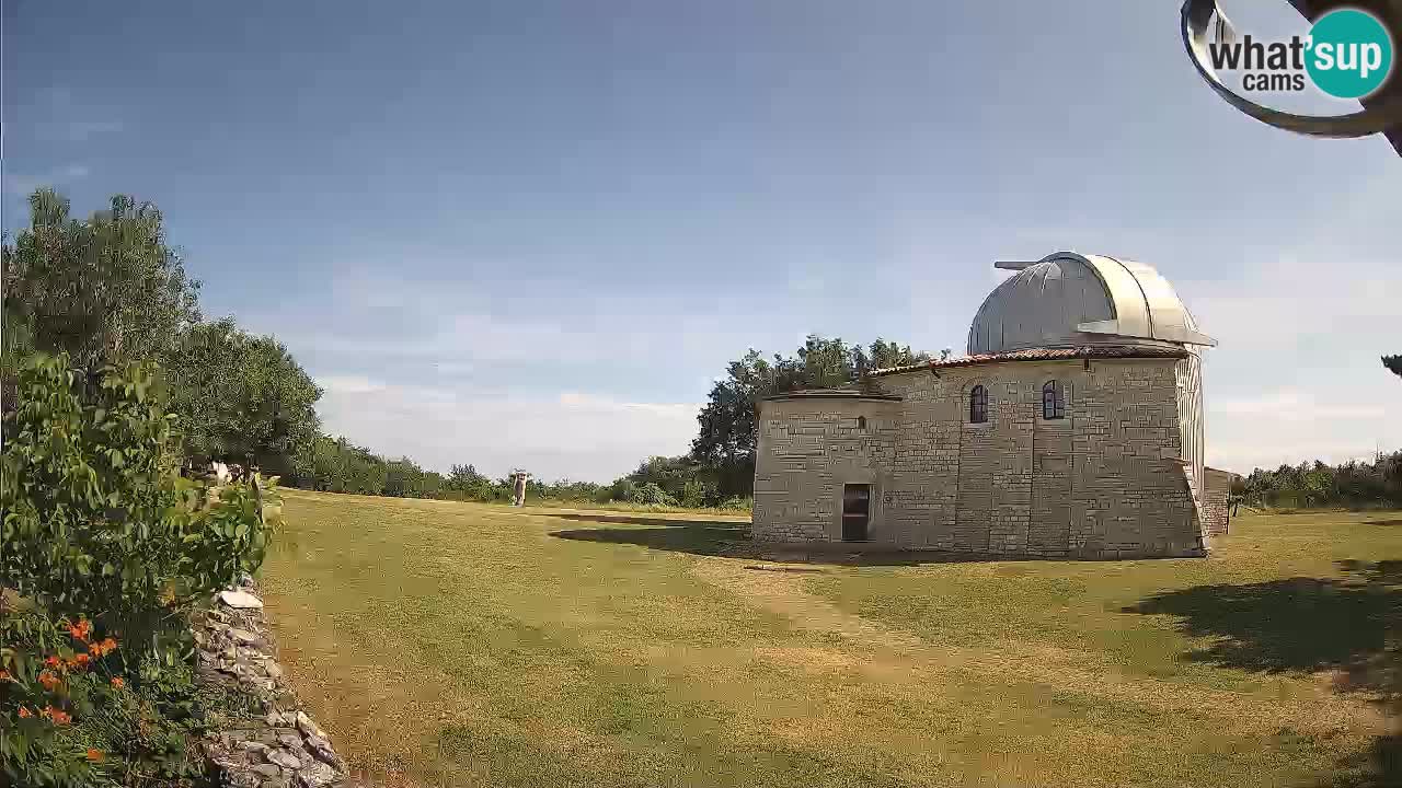 Višnjanska observatorijska spletna kamera: Opazujte vesolje iz Istre, Hrvaška