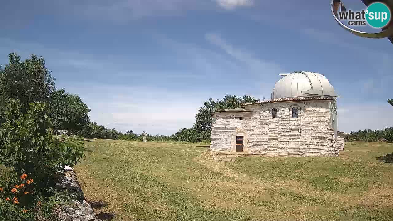 Višnjanska observatorijska spletna kamera: Opazujte vesolje iz Istre, Hrvaška