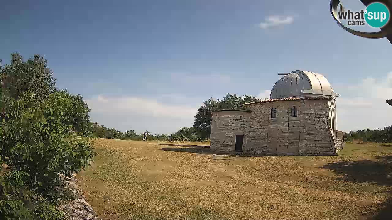 Višnjanska observatorijska spletna kamera: Opazujte vesolje iz Istre, Hrvaška