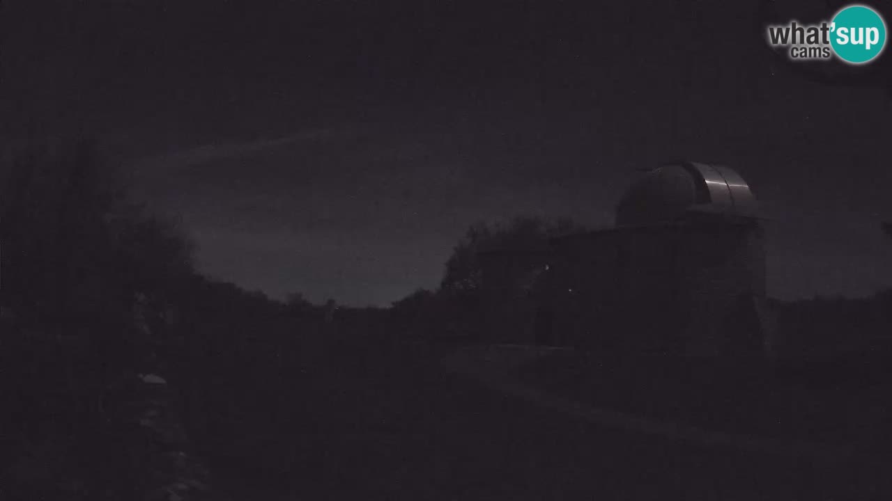 Višnjanska observatorijska spletna kamera: Opazujte vesolje iz Istre, Hrvaška