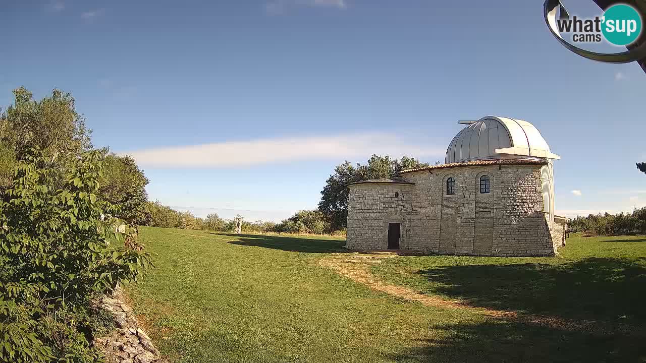 Višnjanska observatorijska spletna kamera: Opazujte vesolje iz Istre, Hrvaška