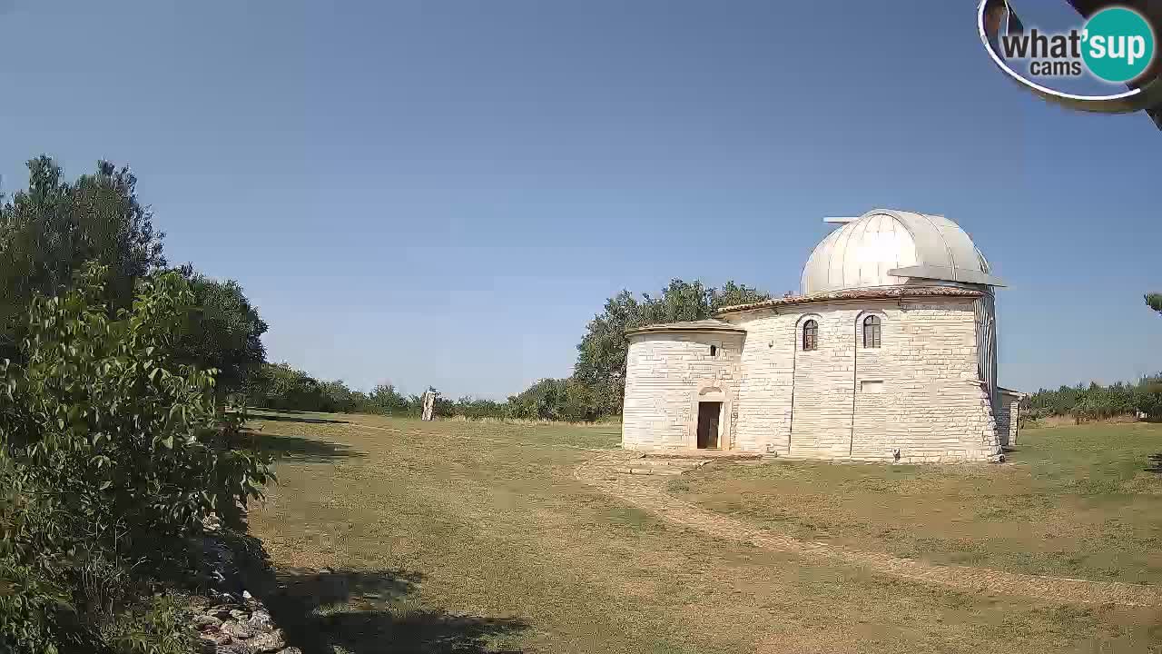 Višnjanska observatorijska spletna kamera: Opazujte vesolje iz Istre, Hrvaška