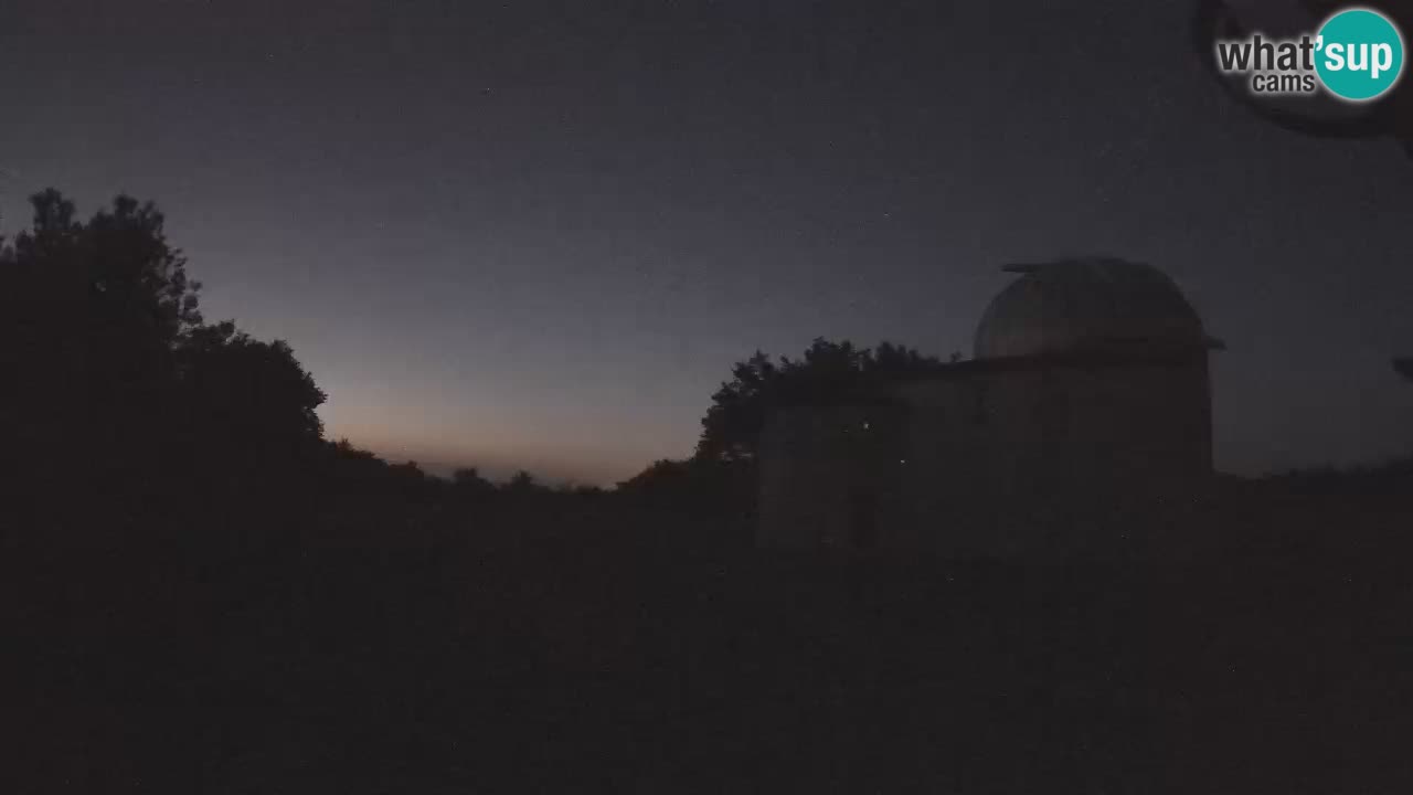 Višnjanska observatorijska spletna kamera: Opazujte vesolje iz Istre, Hrvaška