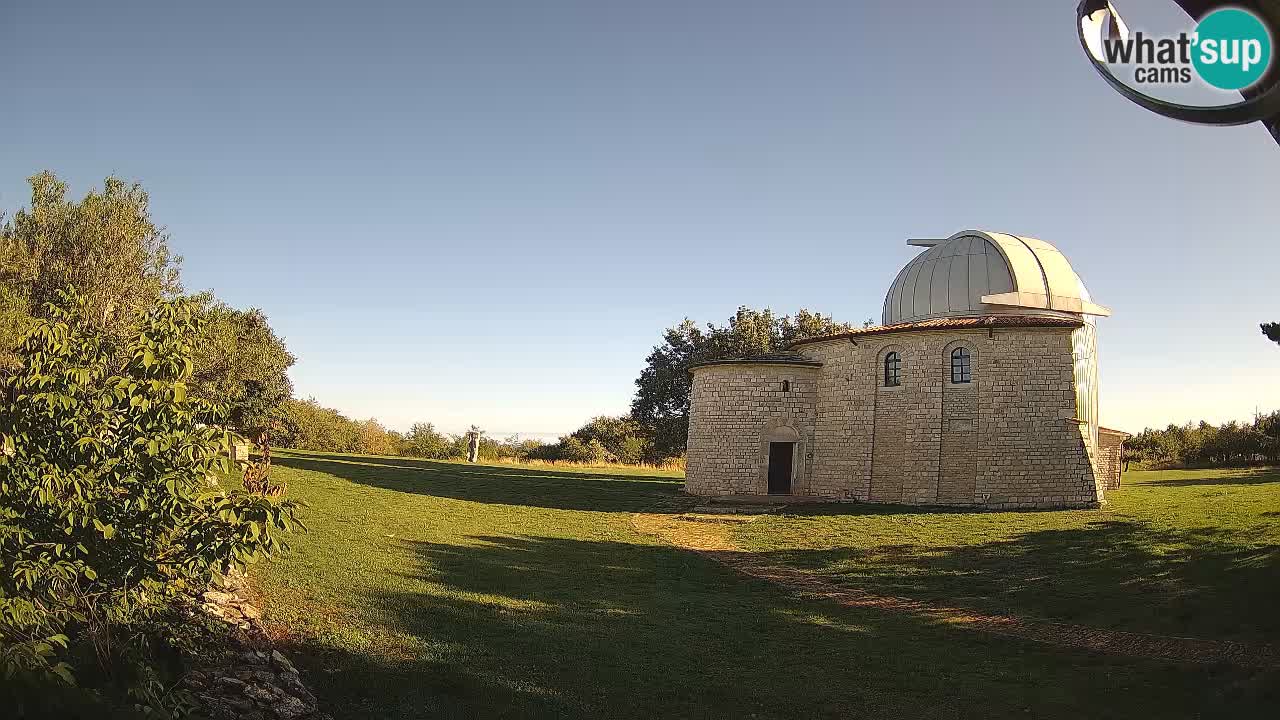Višnjanska observatorijska spletna kamera: Opazujte vesolje iz Istre, Hrvaška