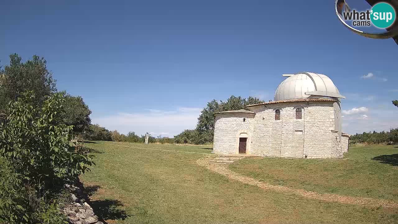 Višnjanska observatorijska spletna kamera: Opazujte vesolje iz Istre, Hrvaška