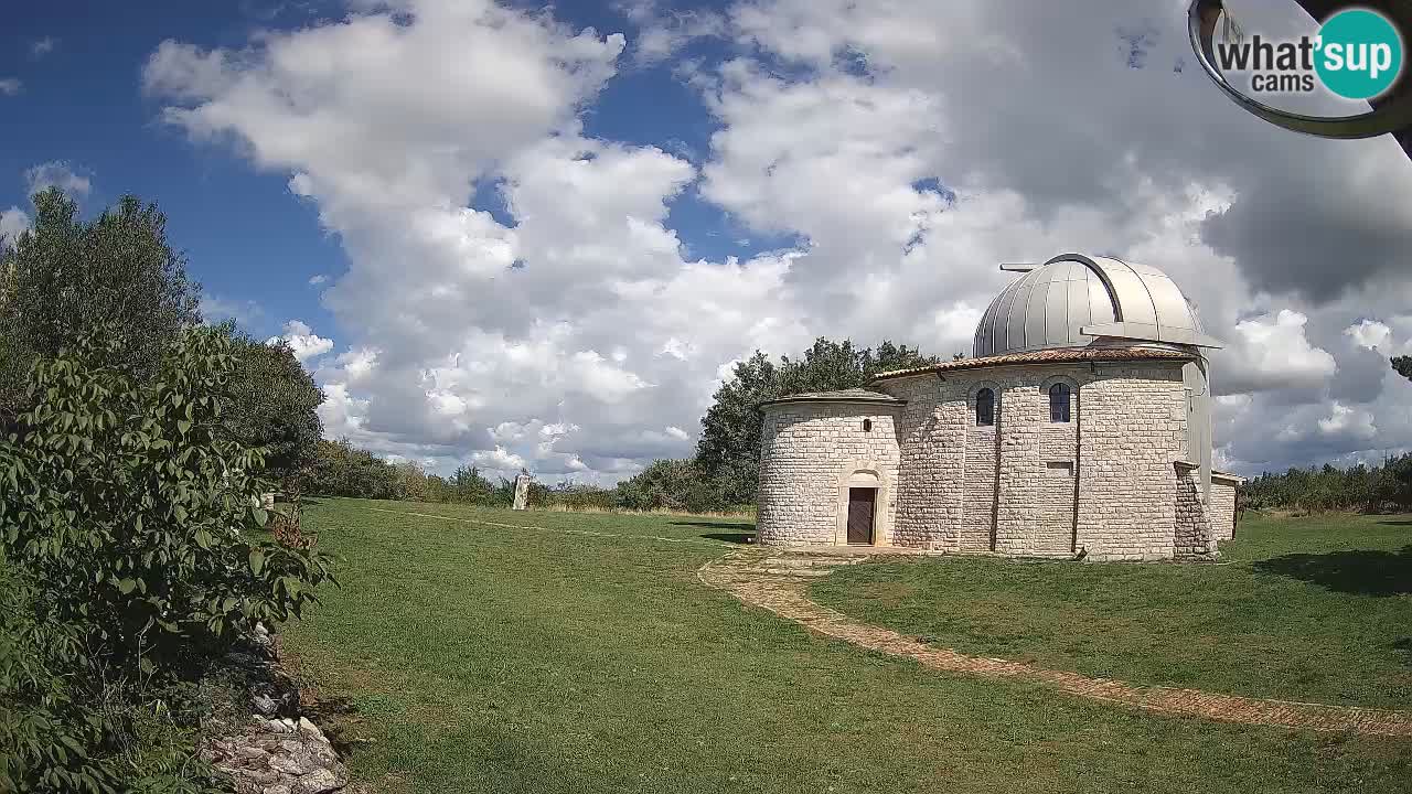 Višnjanska observatorijska spletna kamera: Opazujte vesolje iz Istre, Hrvaška