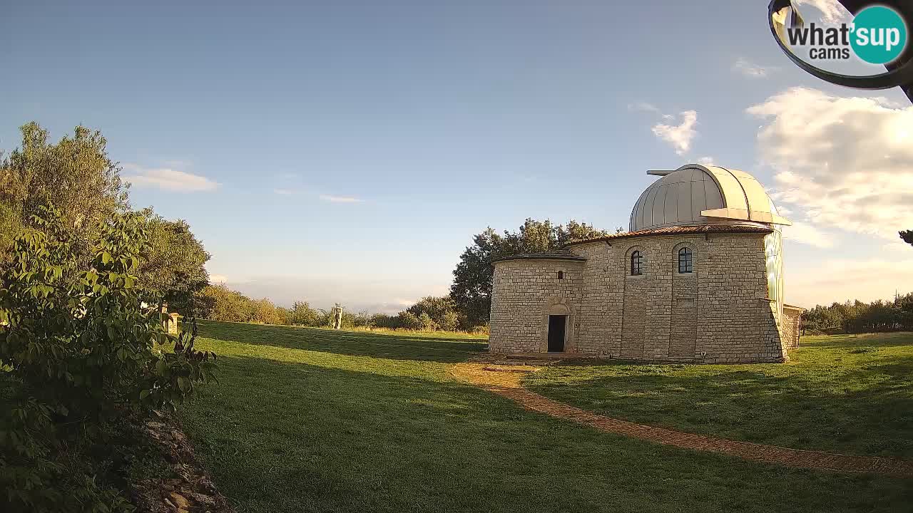 Višnjanska observatorijska spletna kamera: Opazujte vesolje iz Istre, Hrvaška