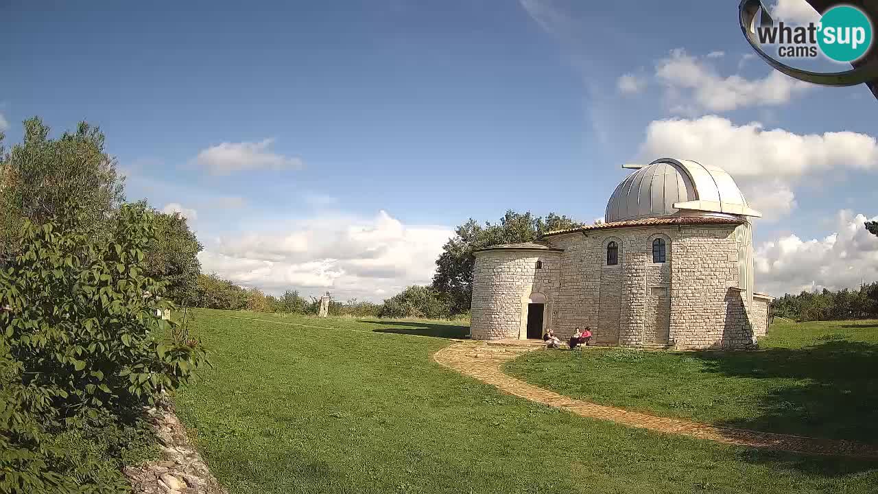 Višnjanska observatorijska spletna kamera: Opazujte vesolje iz Istre, Hrvaška