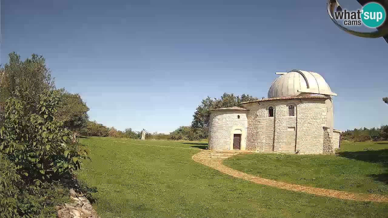 Višnjanska observatorijska spletna kamera: Opazujte vesolje iz Istre, Hrvaška