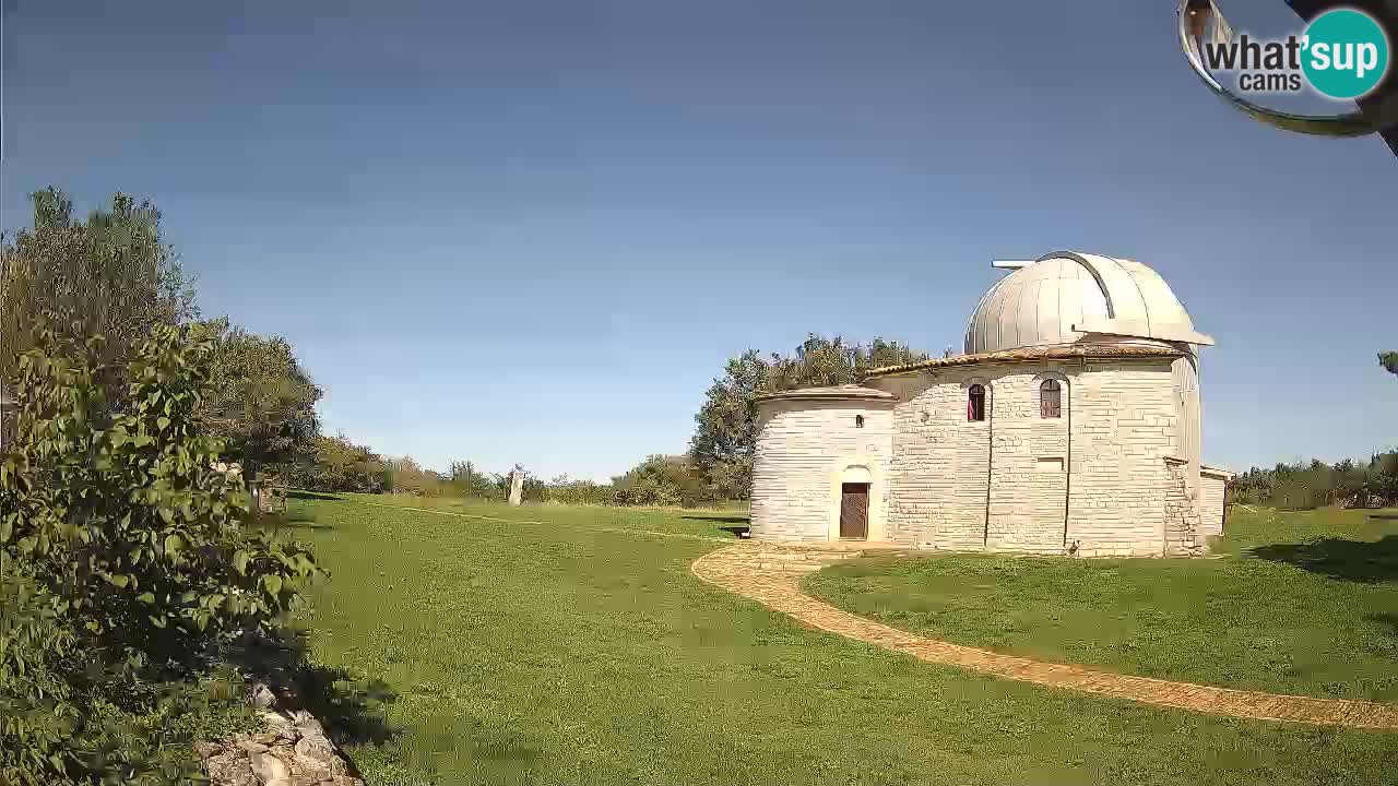 Višnjanska observatorijska spletna kamera: Opazujte vesolje iz Istre, Hrvaška