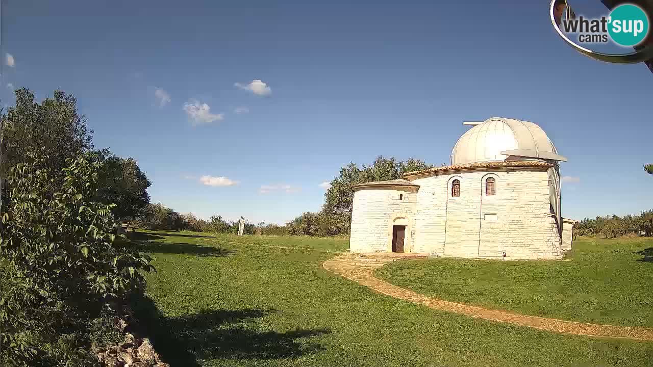 Višnjanska observatorijska spletna kamera: Opazujte vesolje iz Istre, Hrvaška