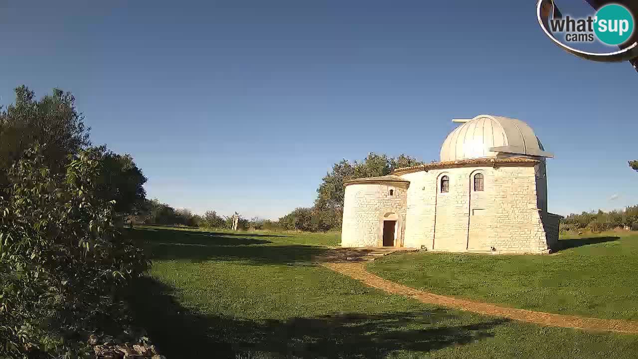 Višnjanska observatorijska spletna kamera: Opazujte vesolje iz Istre, Hrvaška