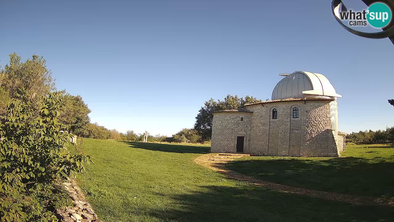 Višnjanska observatorijska spletna kamera: Opazujte vesolje iz Istre, Hrvaška