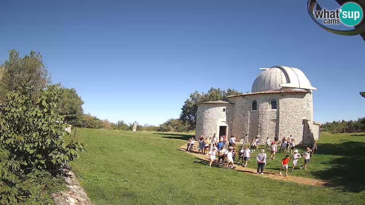 Višnjanska observatorijska spletna kamera: Opazujte vesolje iz Istre, Hrvaška