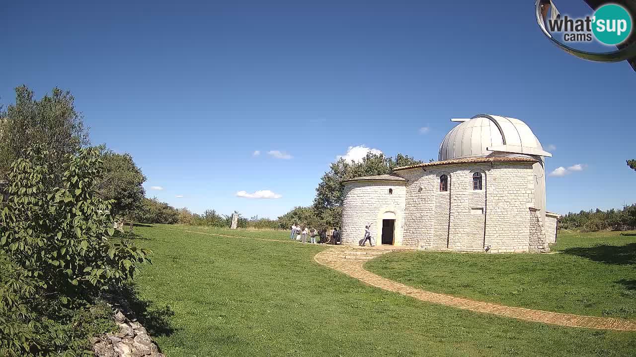 Višnjanska observatorijska spletna kamera: Opazujte vesolje iz Istre, Hrvaška
